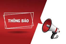 Thông báo nộp hồ sơ tuyển sinh